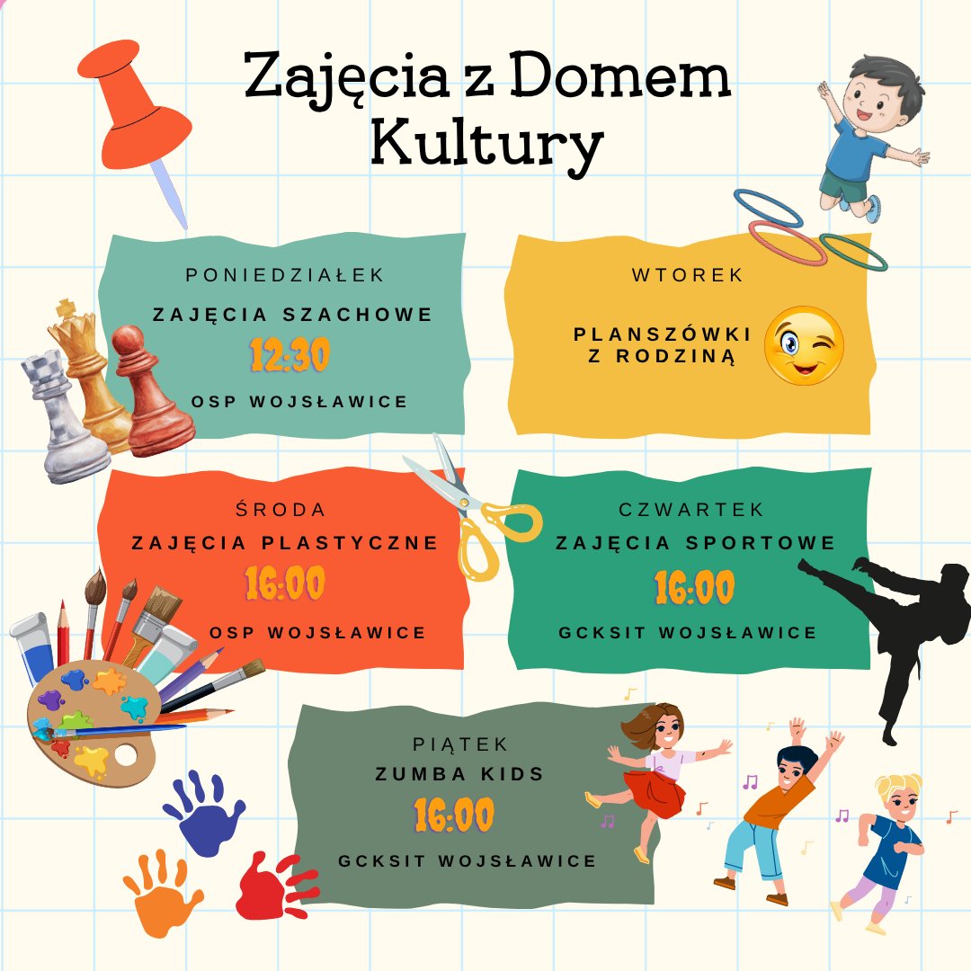Zajęcia dodatkowe z Domem Kultury